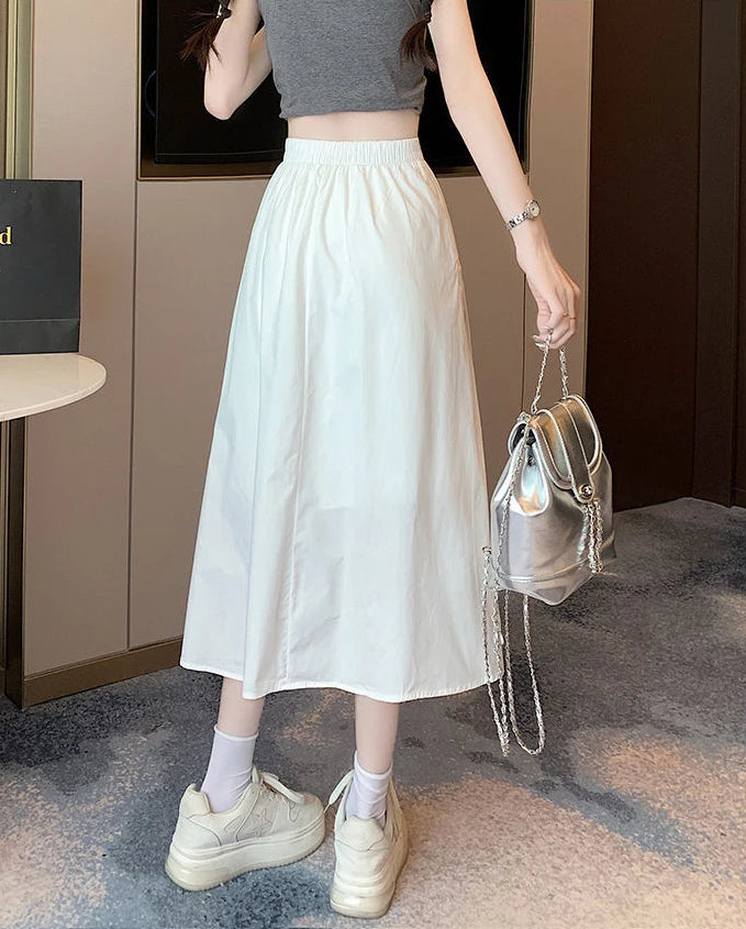 Drawstring Cargo Skirt - Stylish Elegant