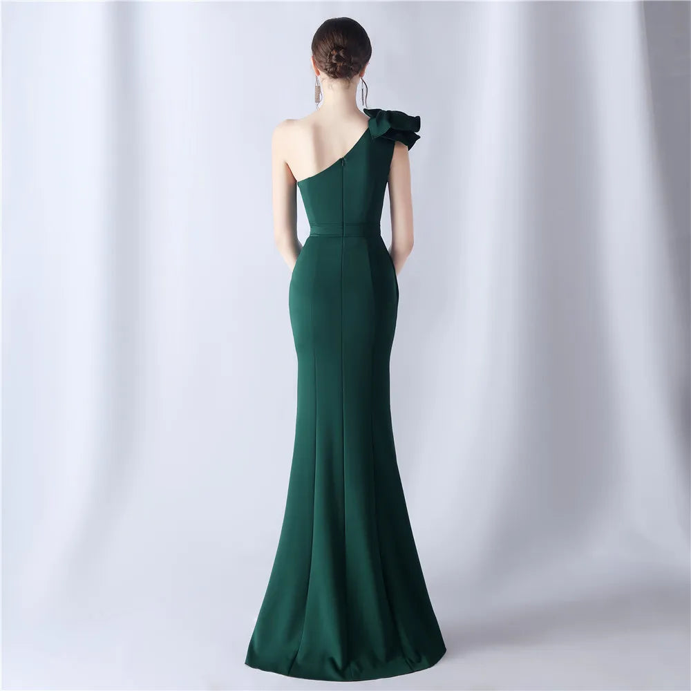 Prom Dress - Satin Simple Elegant Gala