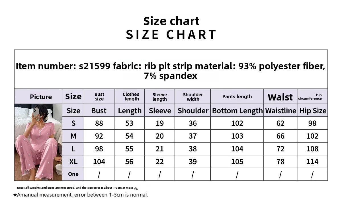 Pijama Mujer Elegante Dos Piezas Estampado Floral