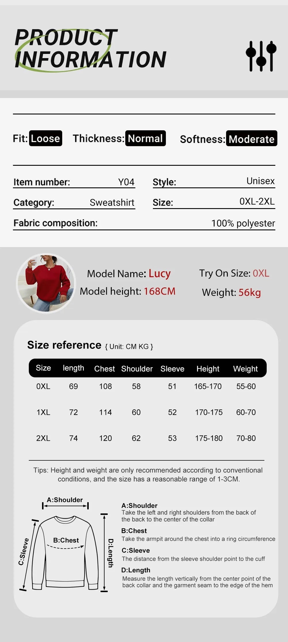 Polerón Cuello Redondo Mujer Felpa Estilo Europeo Americano