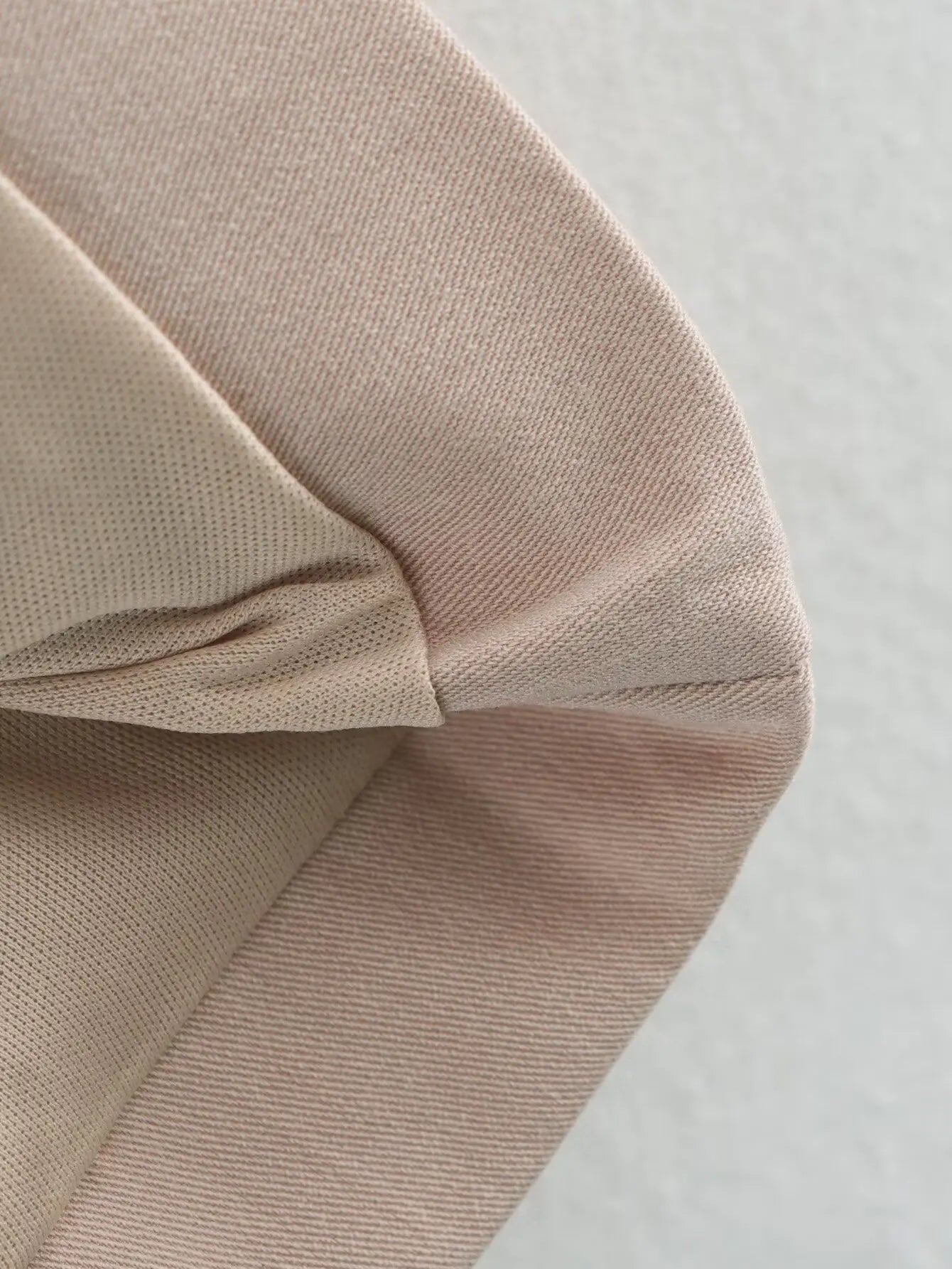 Midi Dress - Beige Contrast Sleeveless Belt 2025