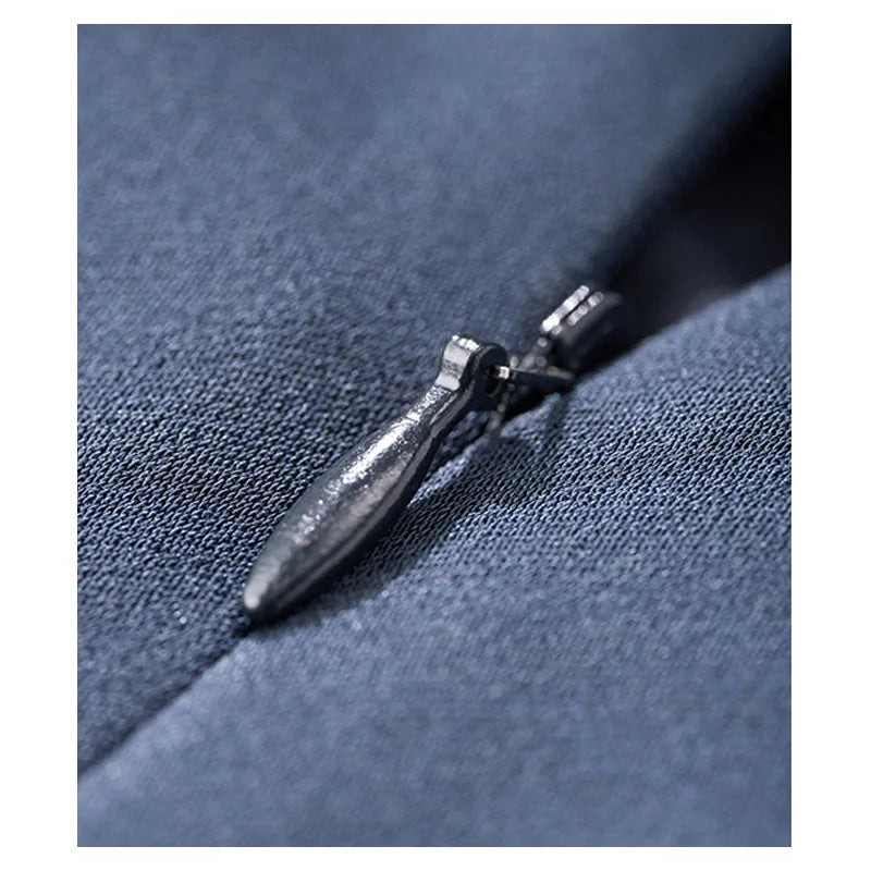 Satin Pleated Midi Skirt - French Simple