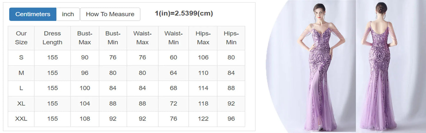 Prom Dress - Sequin Long Cocktail Luxury