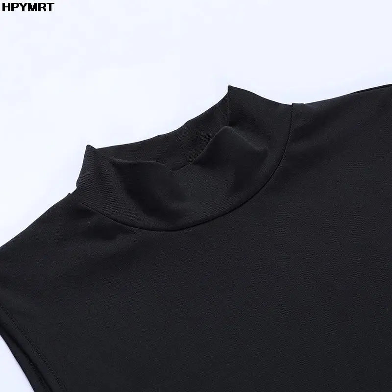 Black Bandage Dress - Sleeveless Party Backless