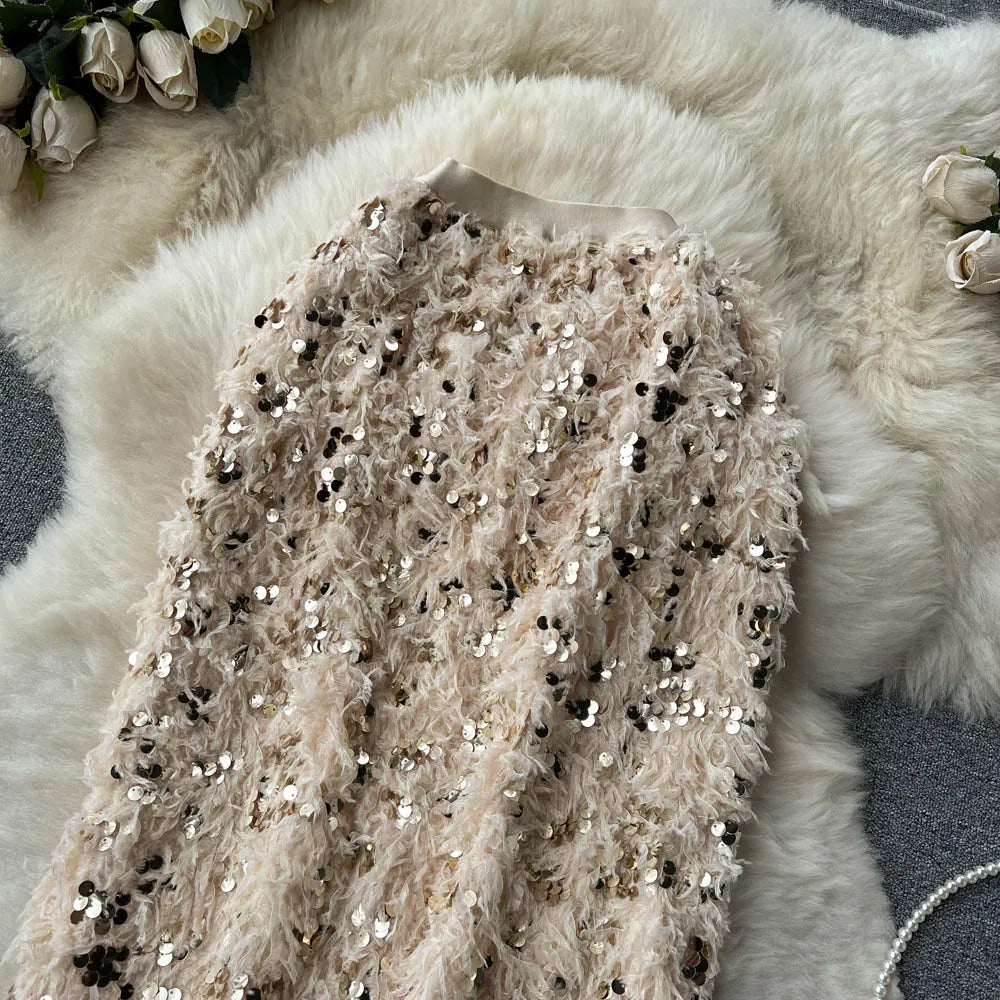 A-Line Maxi Skirt - Drawstring Solid Black