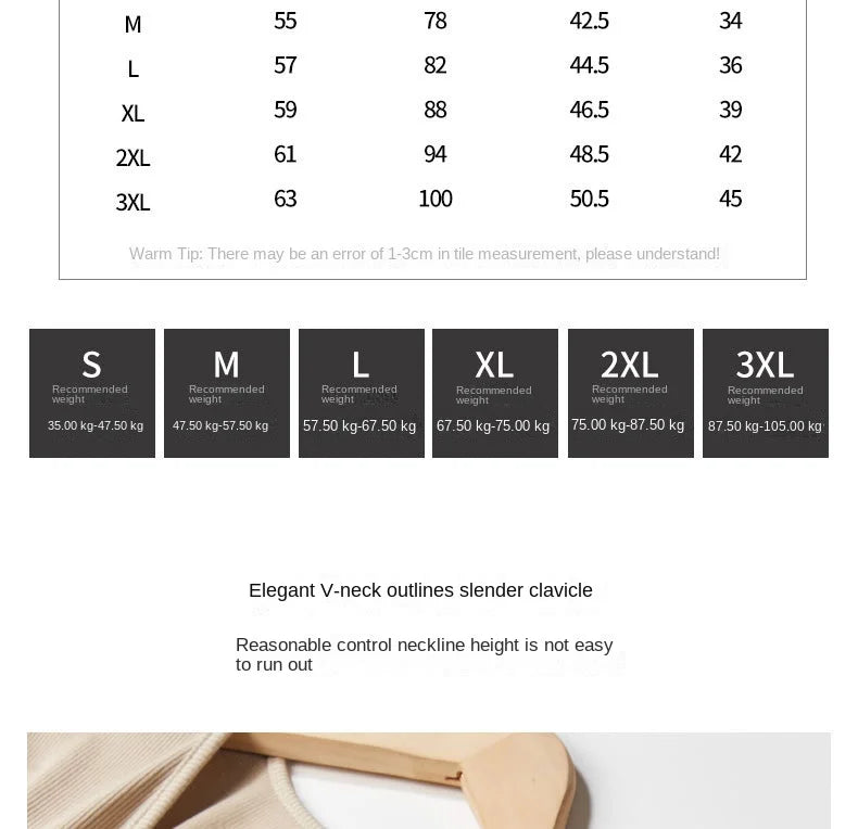 V-Neck T-Shirt - Slim Fit