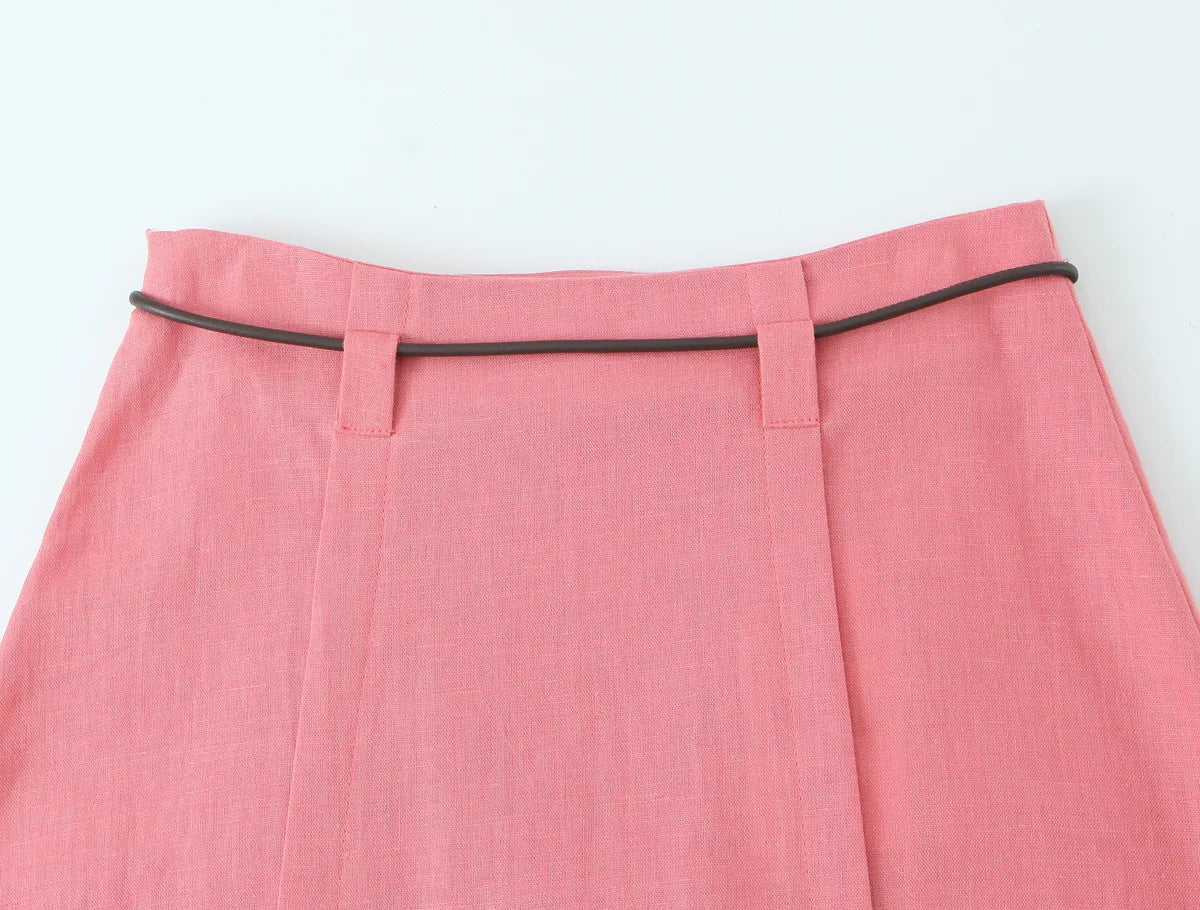 Two Piece Skirt Set Women Summer Suits 2025 Women's Pieces Festival Outfits New Arrivals Full Number Skirts Casual Sets