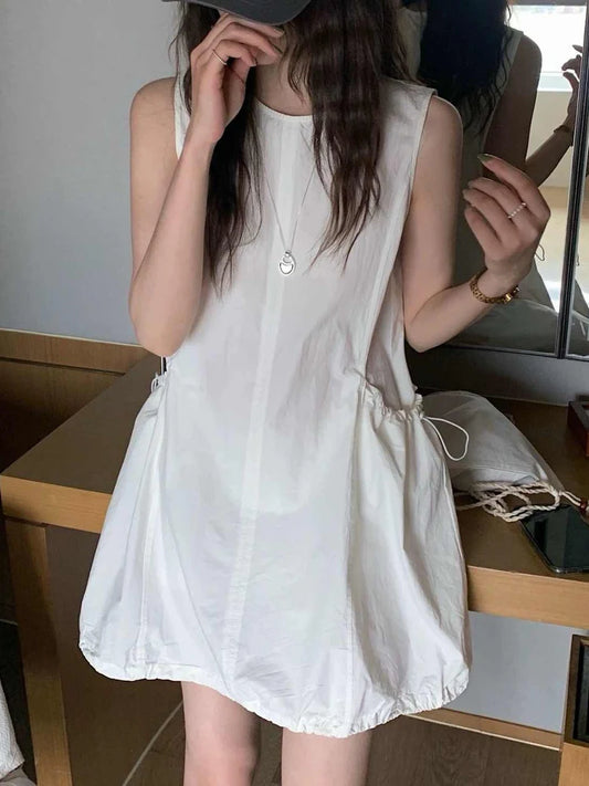 Denim Jumpsuit Set - Kids Two Piece Light Blue