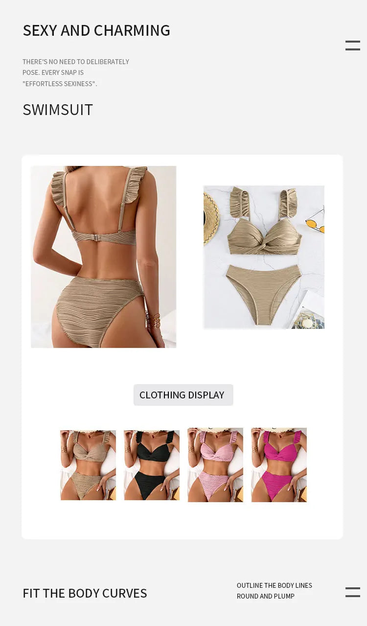 2025 Swimsuit Women Swimwear Black Sexy Bikinis Push Up Female Beach Swimming Wear Bathing Suit Brazilian Bikini Set Pool Bather