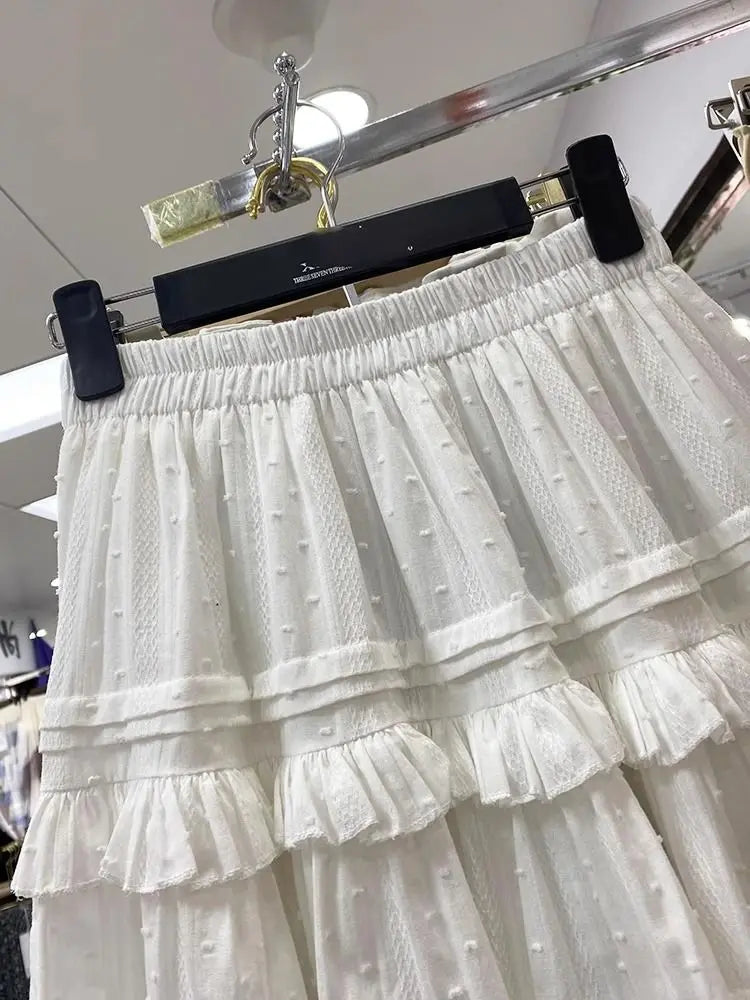 A-Line Mini Skirt - Preppy Street Style A