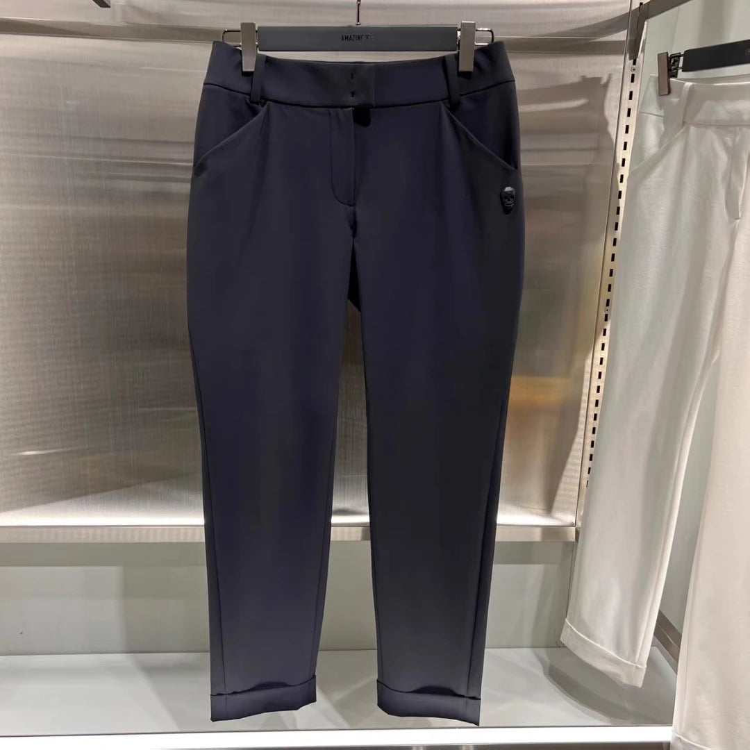 Straight Leg Pants - Casual Golf Sports