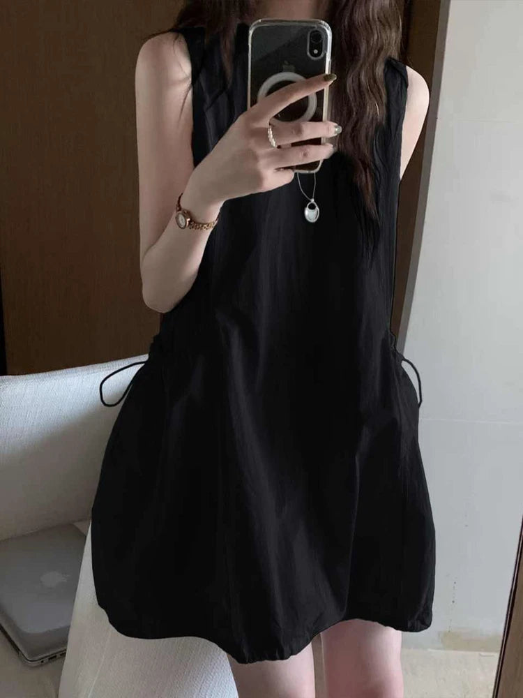 Denim Jumpsuit Set - Kids Two Piece Light Blue