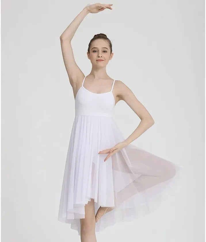 Vestido Ballet Largo Elegante Fiesta y Escenario