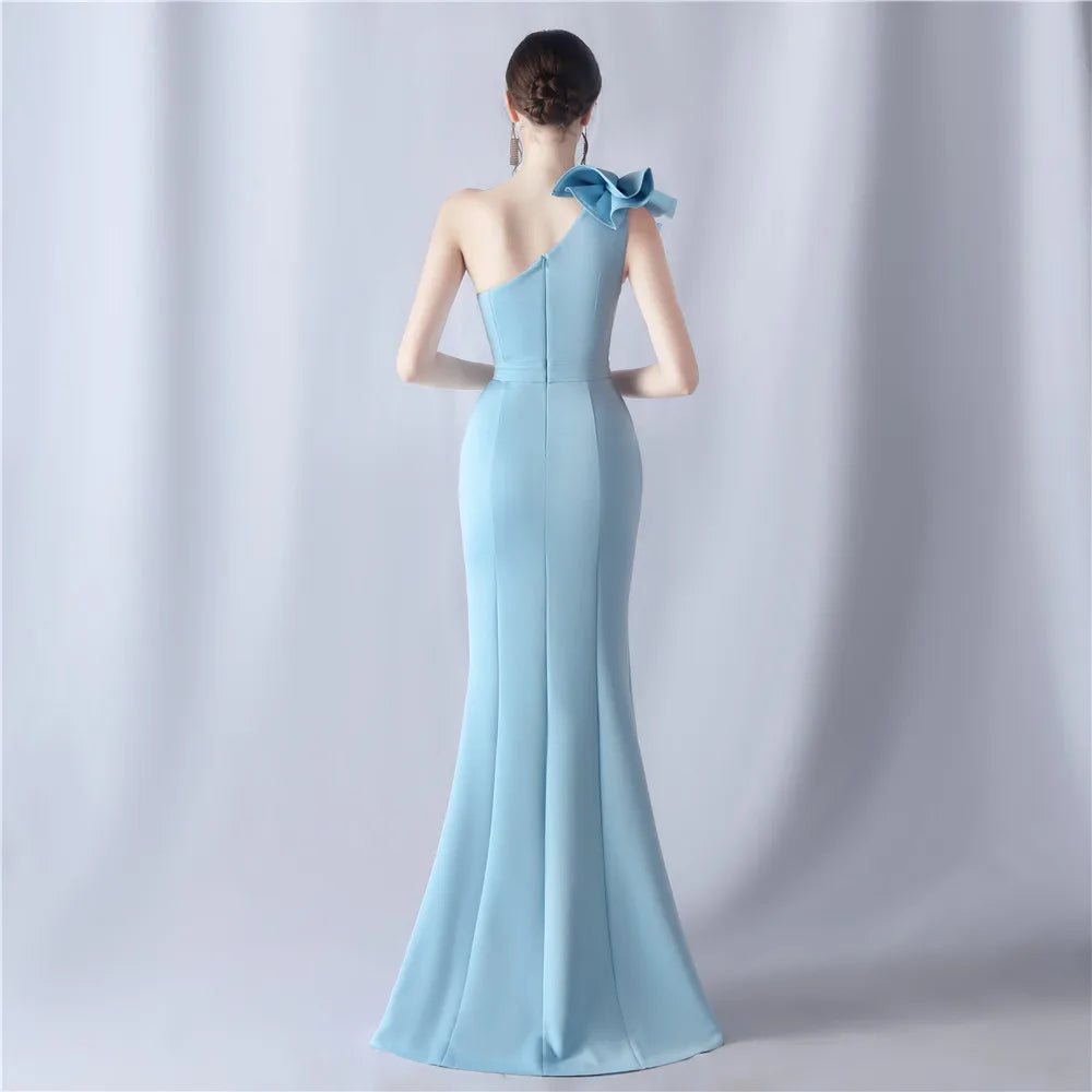 Prom Dress - Satin Simple Elegant Gala