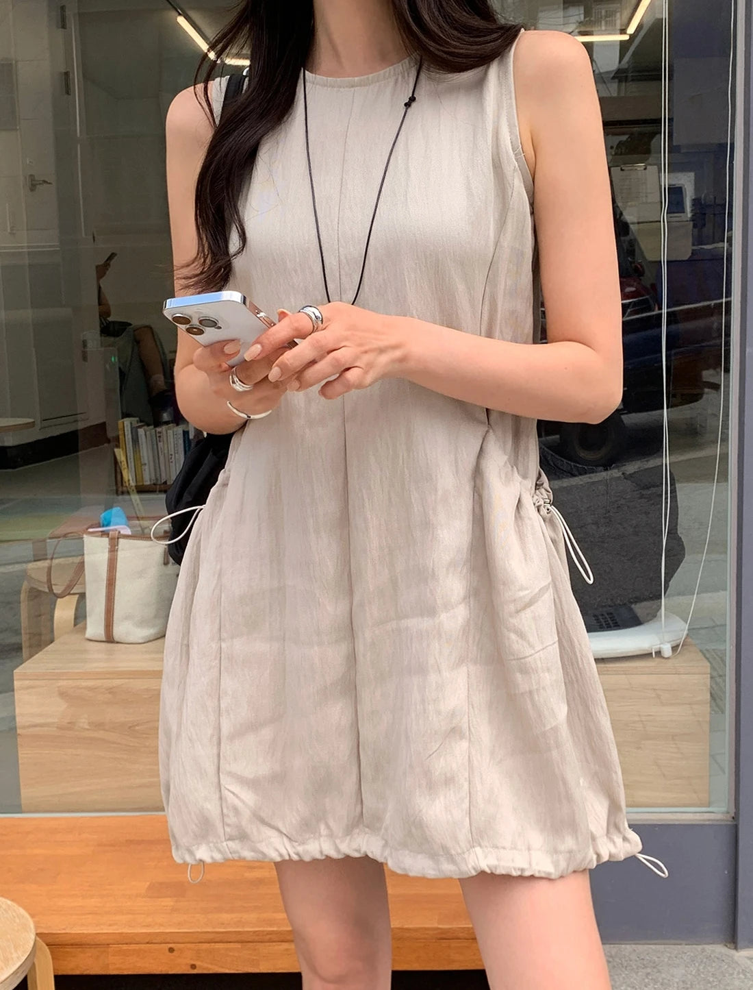 Denim Jumpsuit Set - Kids Two Piece Light Blue