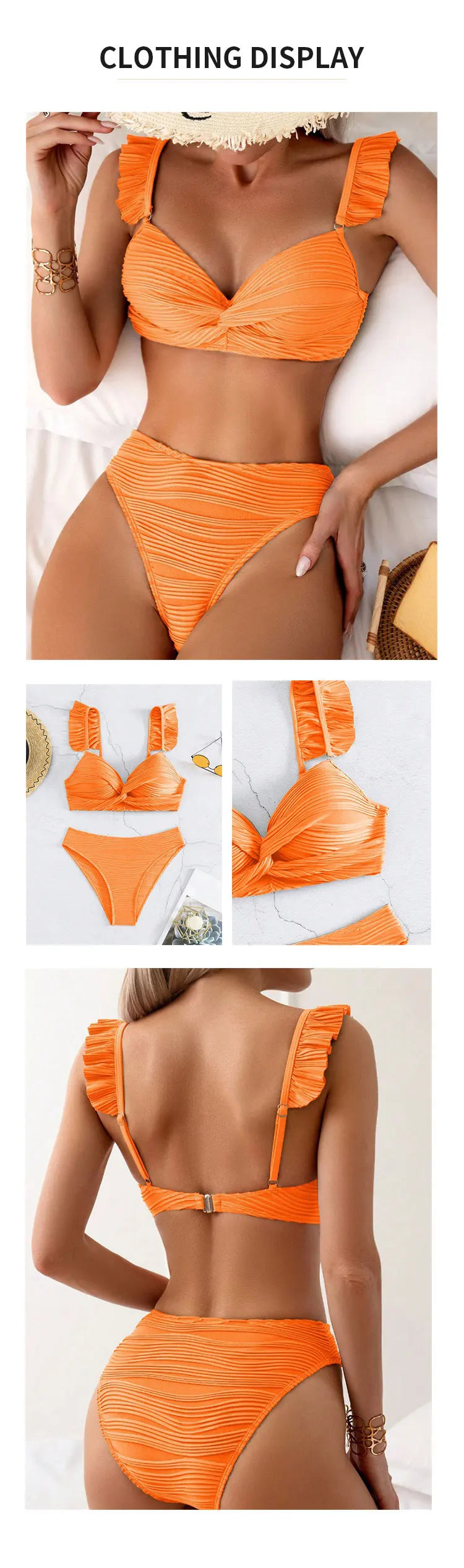 2025 Swimsuit Women Swimwear Black Sexy Bikinis Push Up Female Beach Swimming Wear Bathing Suit Brazilian Bikini Set Pool Bather