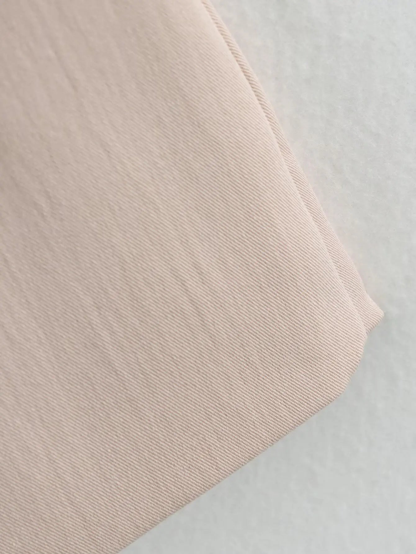 Midi Dress - Beige Contrast Sleeveless Belt 2025