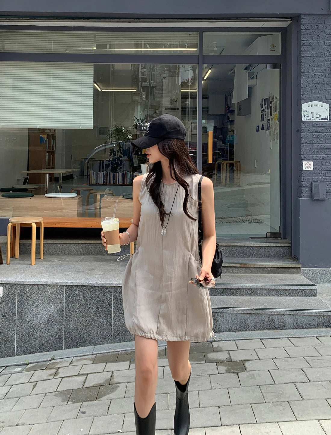 Denim Jumpsuit Set - Kids Two Piece Light Blue