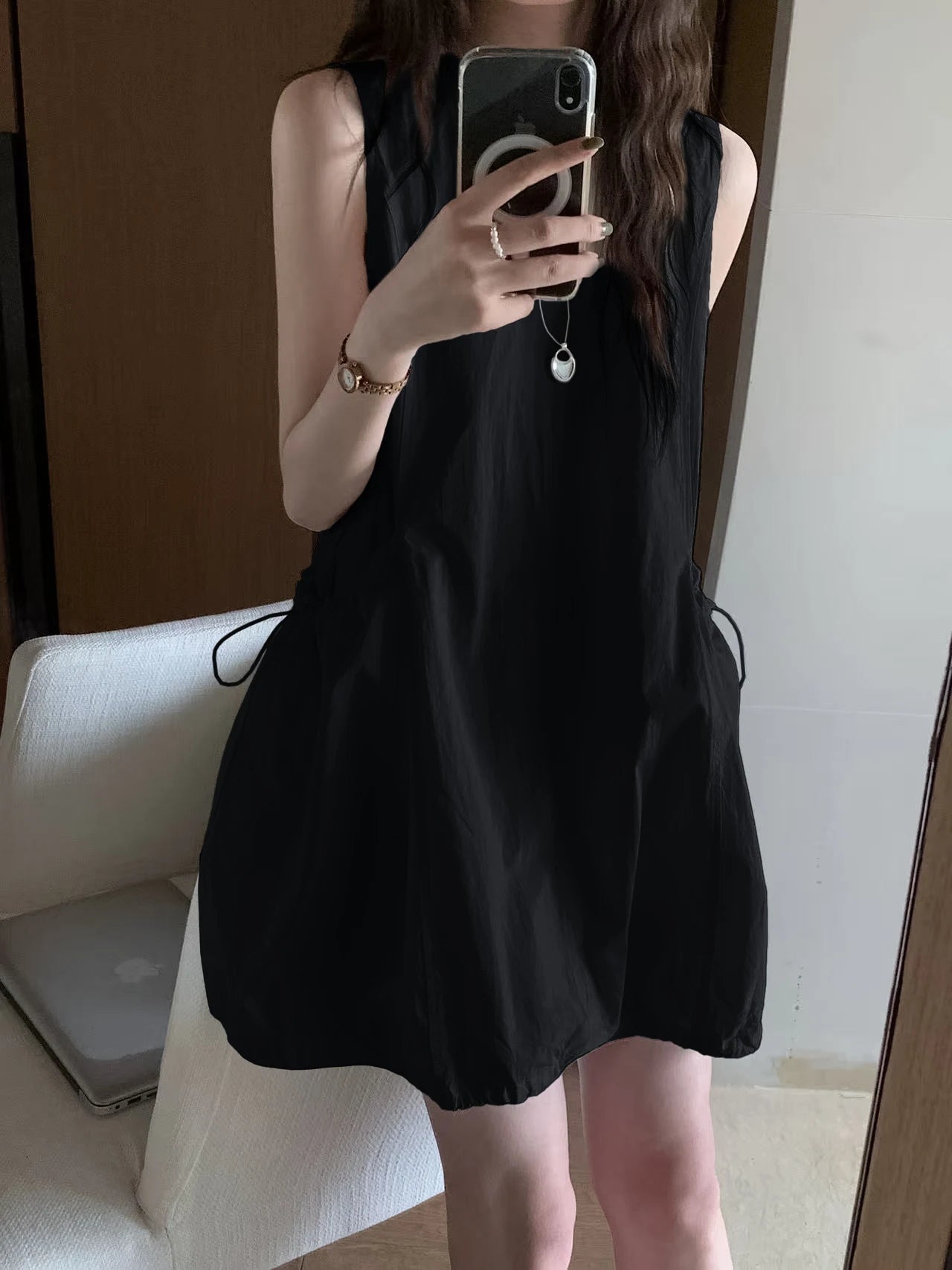 Denim Jumpsuit Set - Kids Two Piece Light Blue