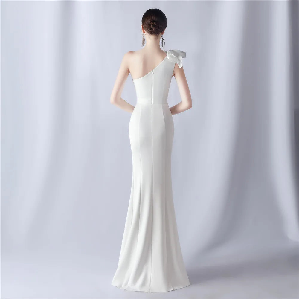 Prom Dress - Satin Simple Elegant Gala