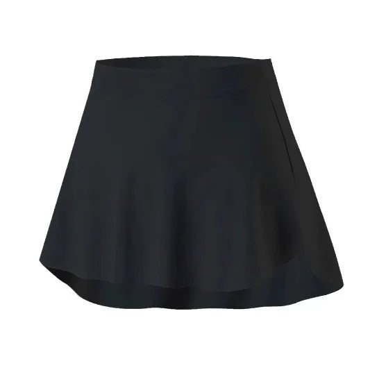 Ballet Skirt Women Adult Dance Skirt Dress Ballet Tutu Ballerina Dancewear Curved Hem Half-Length Skirt