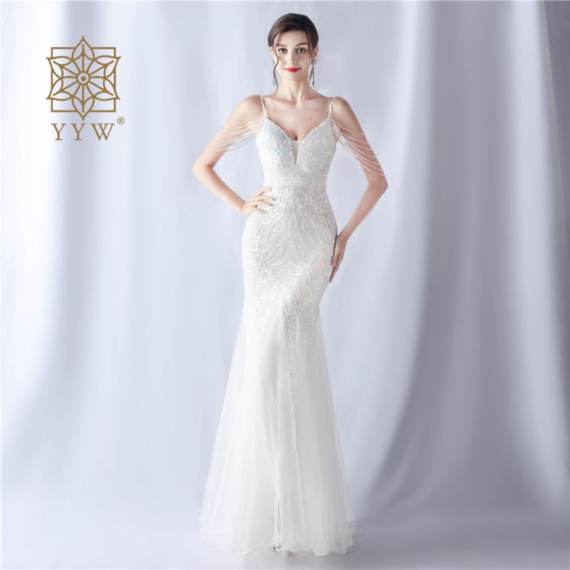 Prom Dress - Sequin Long Cocktail Luxury