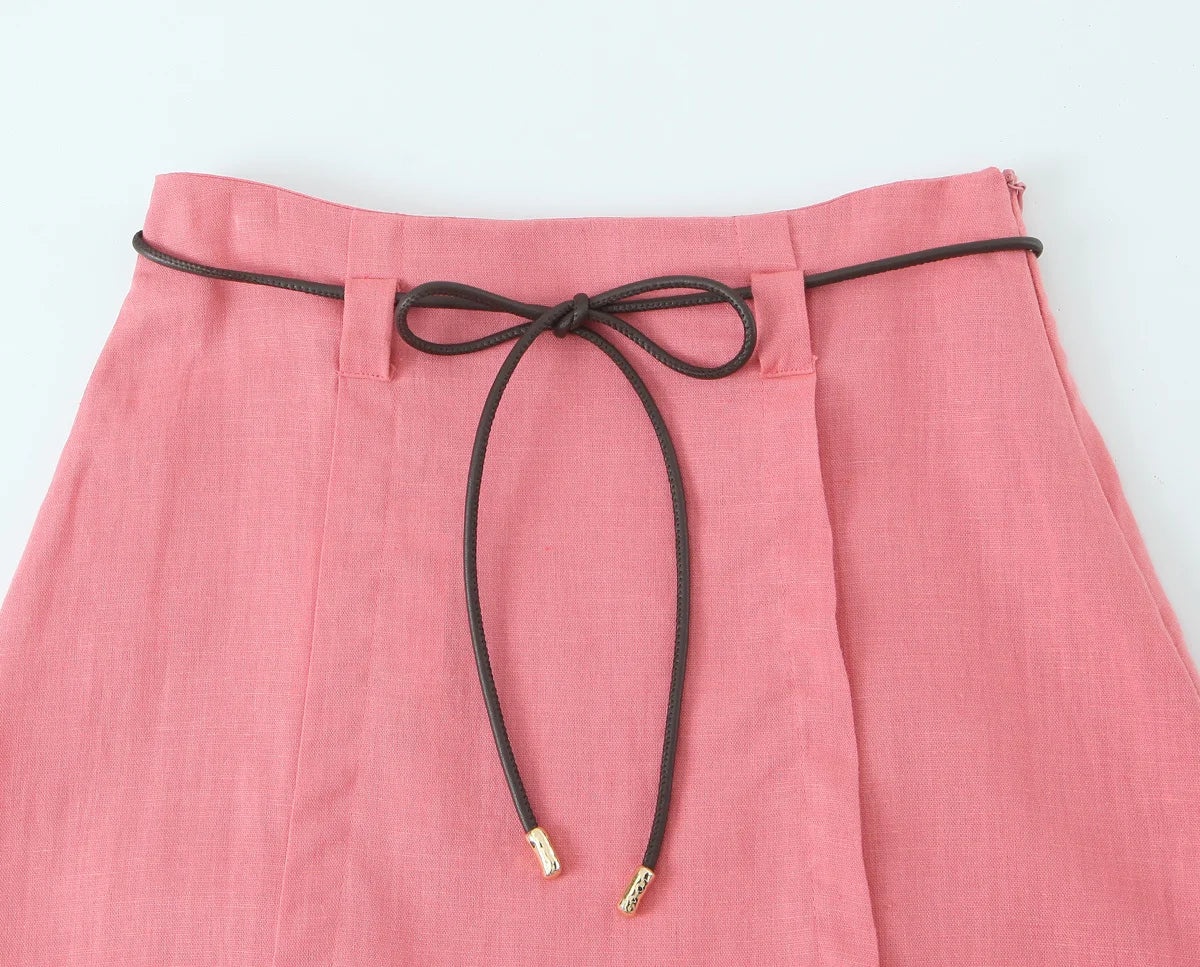 Two Piece Skirt Set Women Summer Suits 2025 Women's Pieces Festival Outfits New Arrivals Full Number Skirts Casual Sets