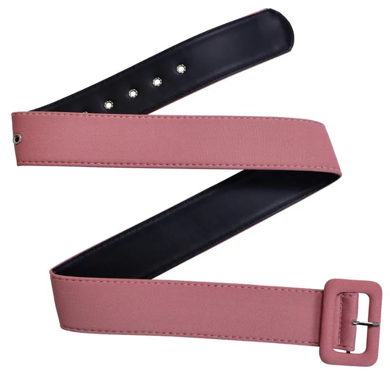 Party Dress - A-Line Belt Three Quarter Sleeve