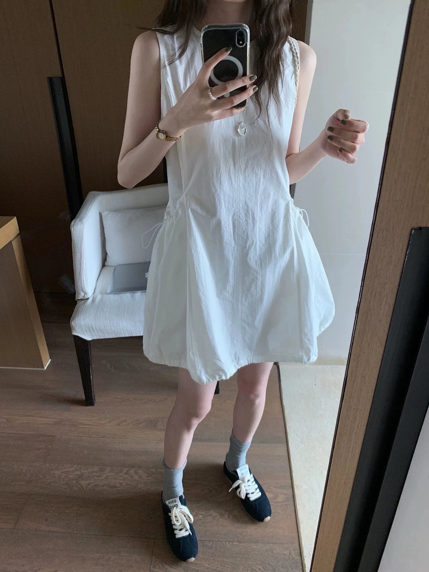 Denim Jumpsuit Set - Kids Two Piece Light Blue