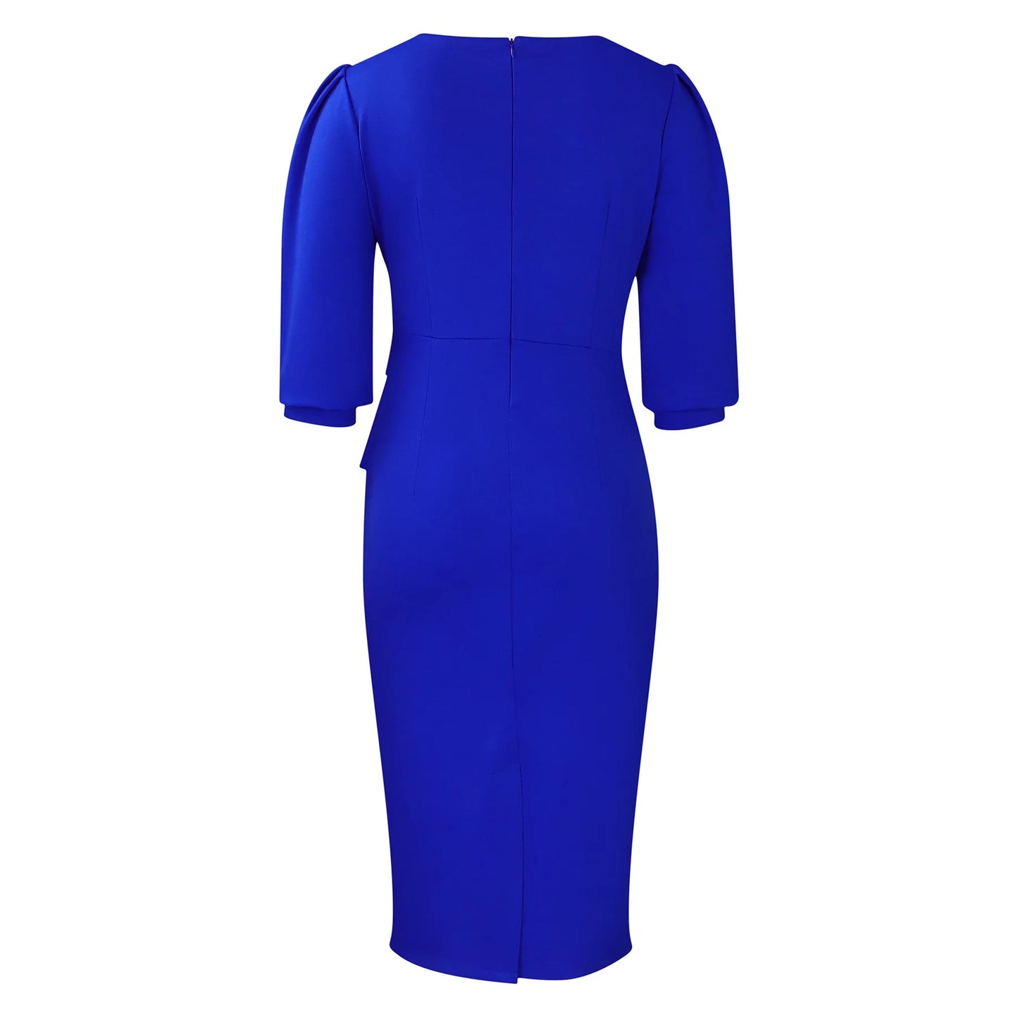 Office Dress - Sheath Half Sleeve Business