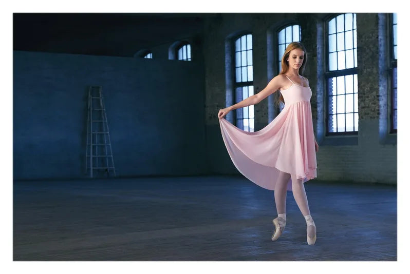 Vestido Ballet Largo Elegante Fiesta y Escenario