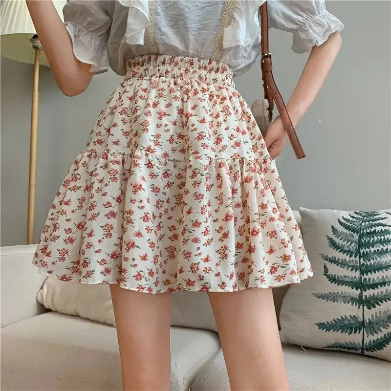 PU Leather Mini Skirt - High Waist Hip Wrap