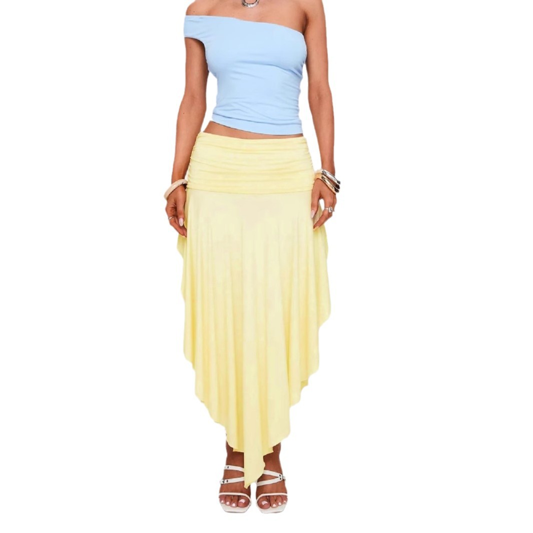 Falda Pétalos de Flor Mujer Casual y Femenina
